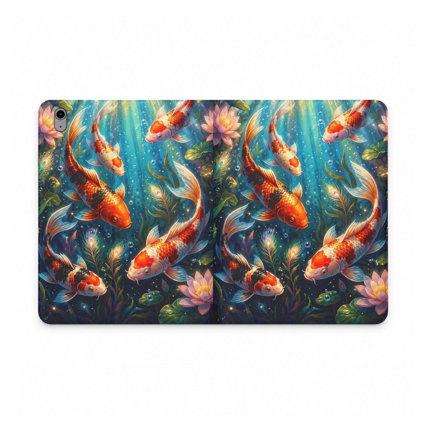 Koi Serenity™ Premium Tablet Folio Case for iPad