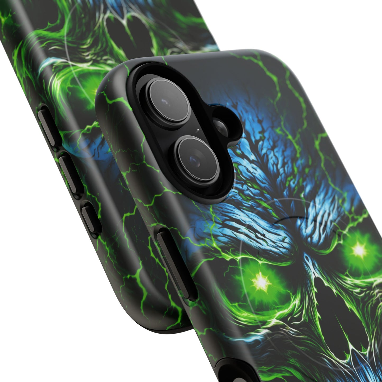Coque magnétique robuste NecroVolt™ pour iPhone