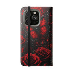 Cardinal's Promise™ Personalized Memorial Flip Wallet Case for iPhone 11-17 Series