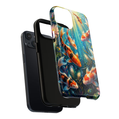Koi Serenity™ Tough Magnetic Case for iPhone (MagSafe Compatible)