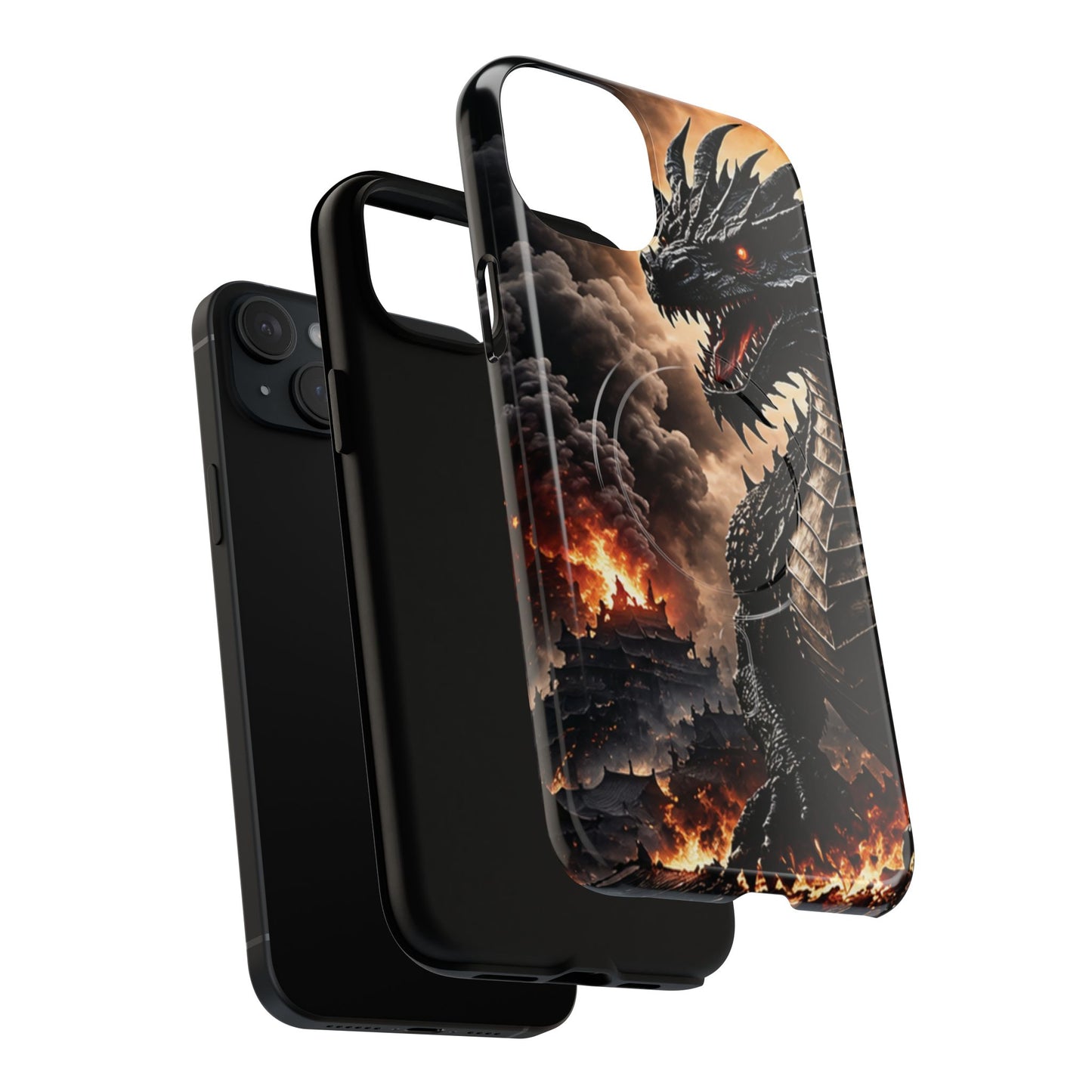 Ashen Dominion™ Tough Magnetic Case for iPhone | MagSafe® Compatible