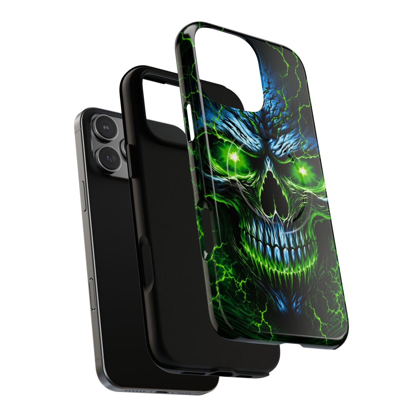 Coque magnétique robuste NecroVolt™ pour iPhone