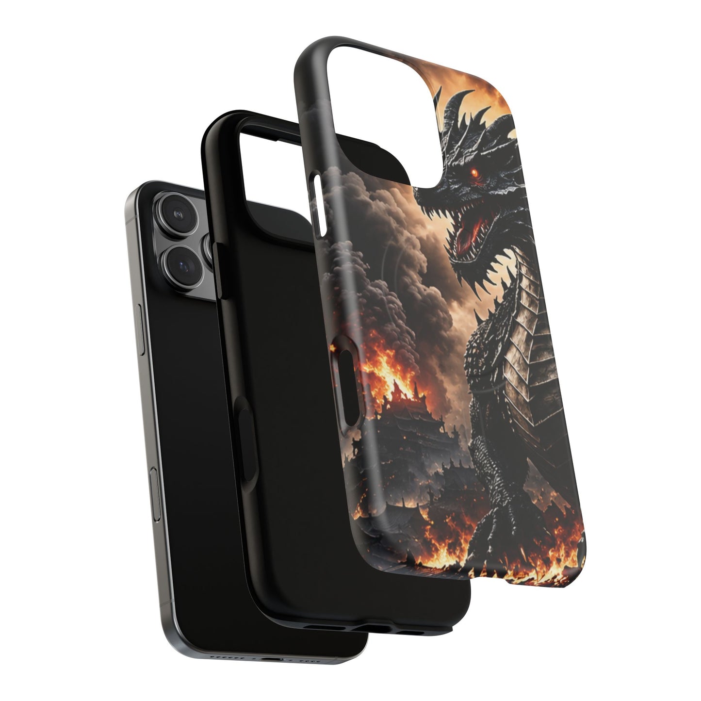 Ashen Dominion™ Tough Magnetic Case for iPhone | MagSafe® Compatible