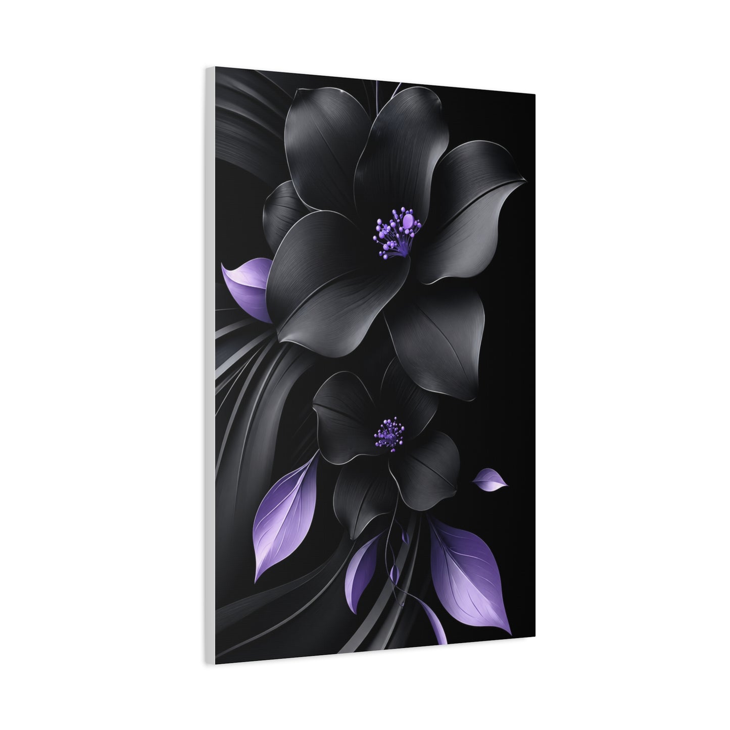 Midnight Lavender™ Matte Stretched Canvas Wall Art (1.25")