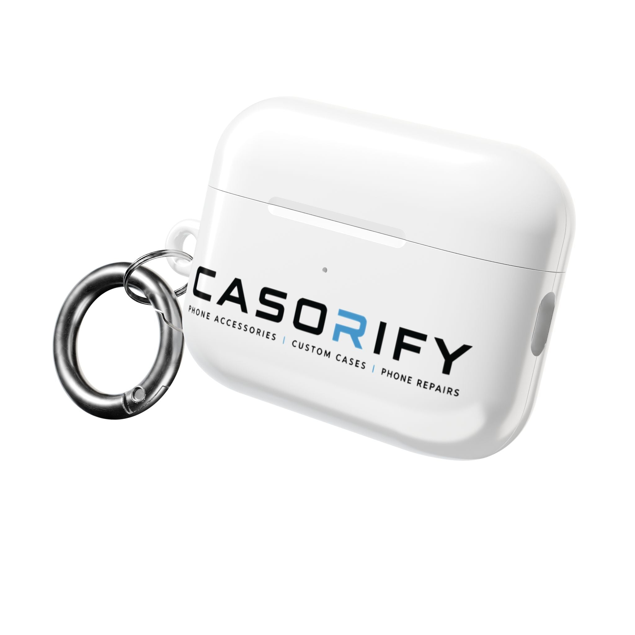 Casorify® Premium AirPods Protective Case with Carabiner