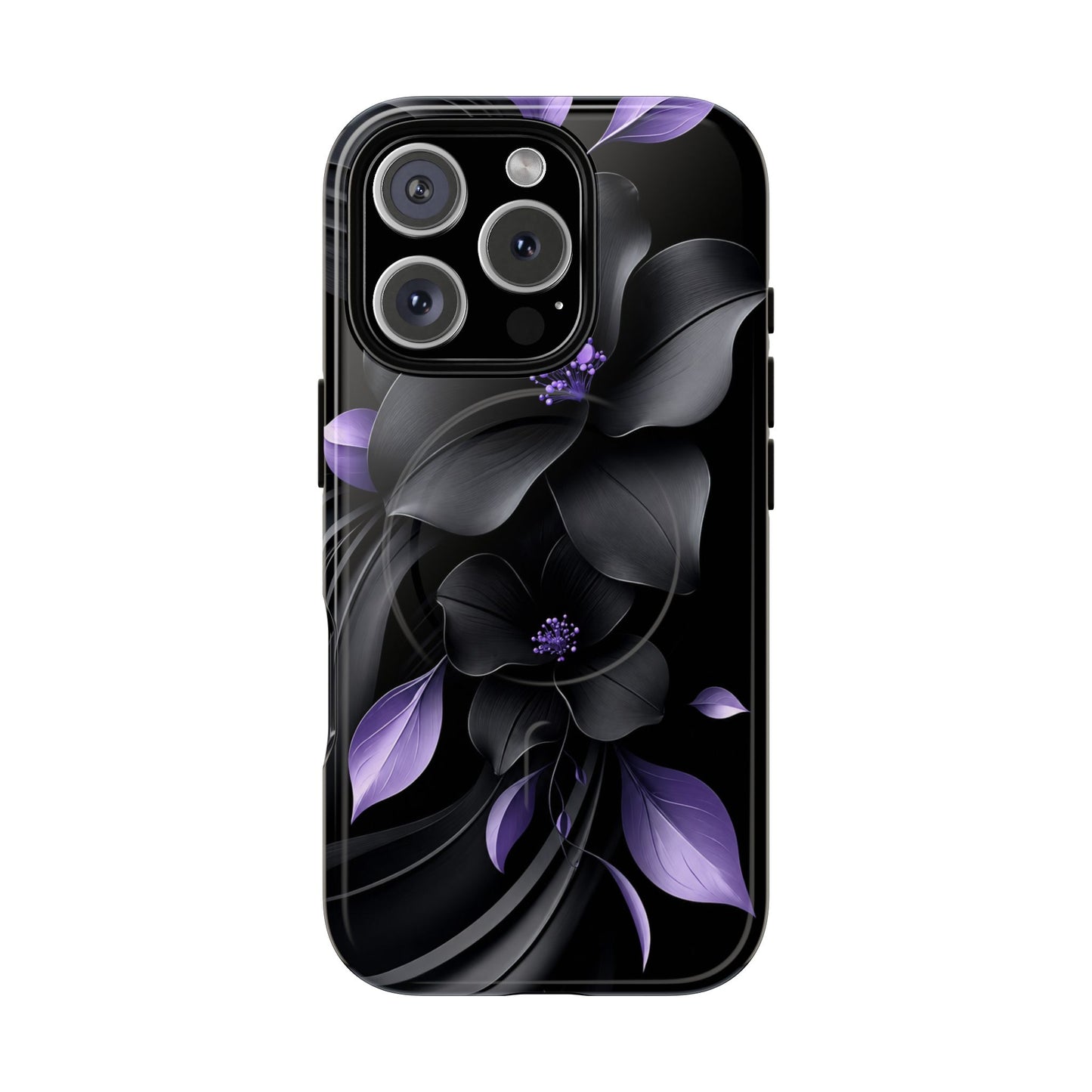 Midnight Lavender™ Tough Magnetic Case for iPhone | MagSafe Compatible Protective Case