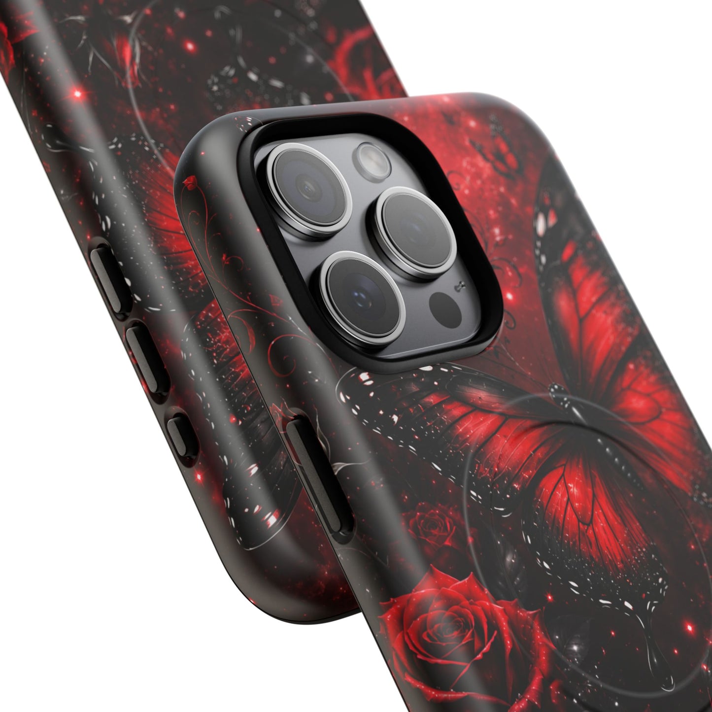Étui robuste magnétique Crimson Metamorphosis™ pour la série iPhone 13-17