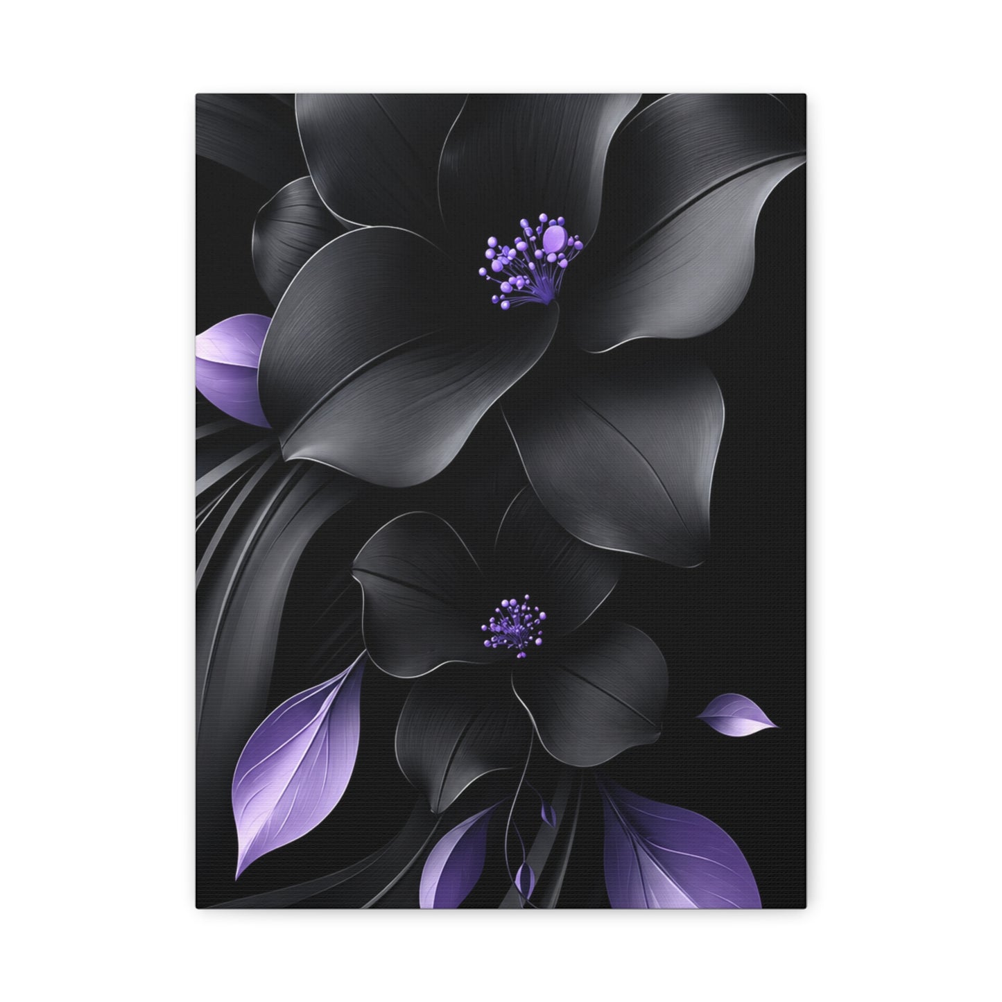 Midnight Lavender™ Matte Stretched Canvas Wall Art (1.25")