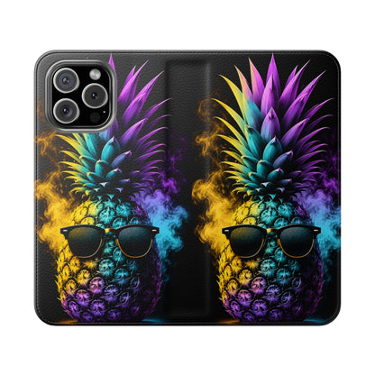 Smokin' Pineapple™ Flip Wallet Case for iPhone