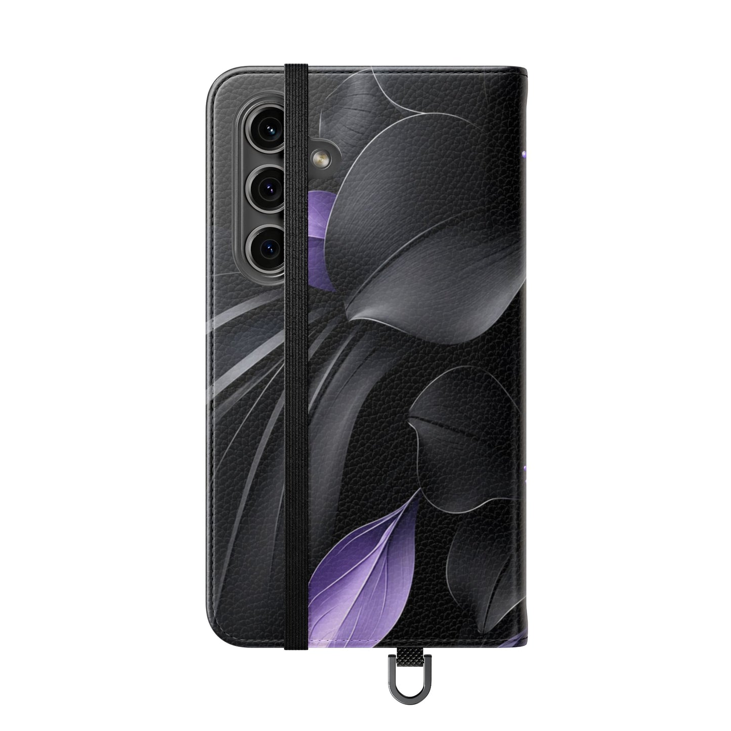 Midnight Lavender™ Flip Case for Samsung Galaxy | Premium Vegan Leather Wallet Case