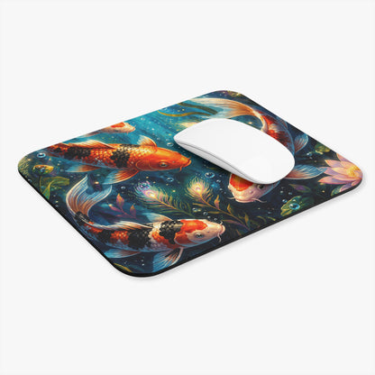 Koi Serenity™ Premium Rectangle Mouse Pad