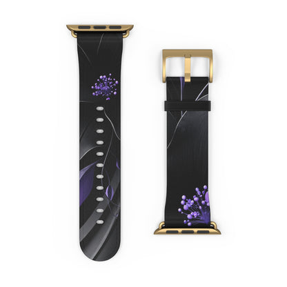Midnight Lavender™ Apple Watch Band | Premium Faux Leather Strap
