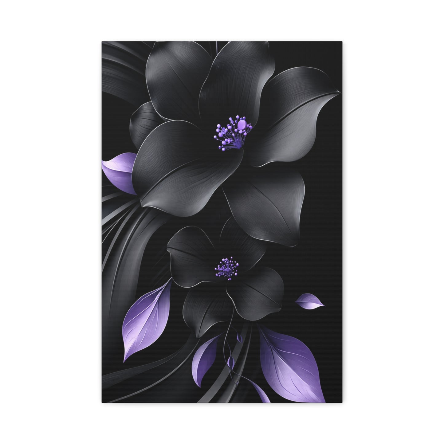 Midnight Lavender™ Matte Stretched Canvas Wall Art (1.25")