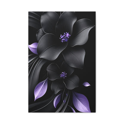 Midnight Lavender™ Matte Stretched Canvas Wall Art (1.25")
