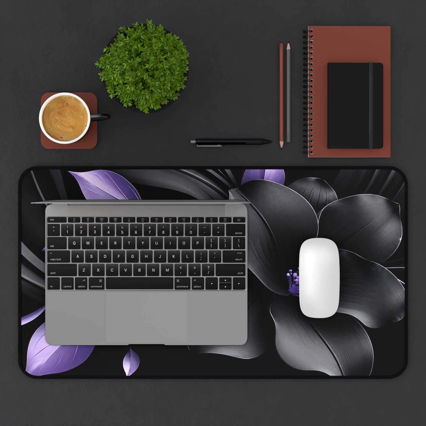 Midnight Lavender™ Desk Mat | Premium Gaming & Office Mouse Pad