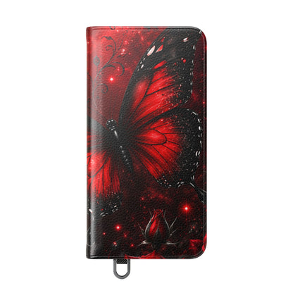 Étui portefeuille à rabat Crimson Metamorphosis™ pour Samsung Galaxy