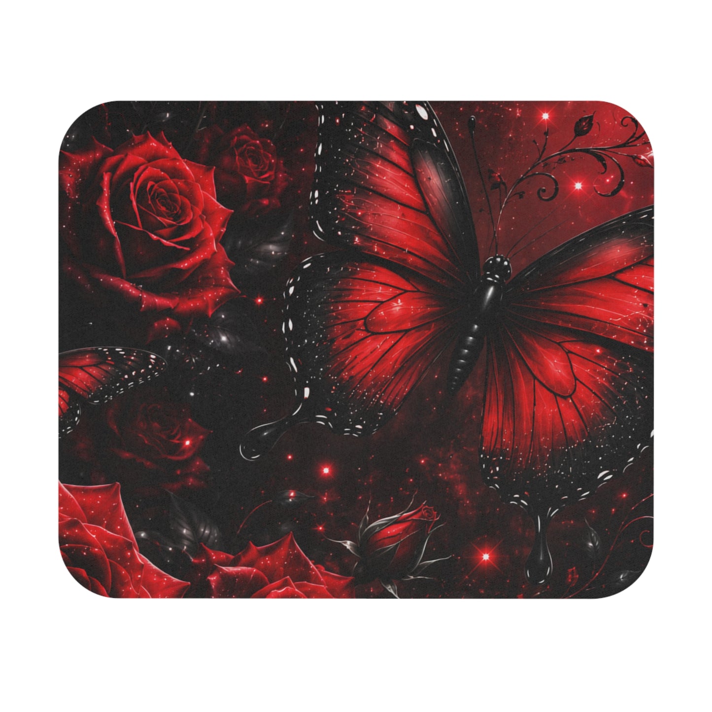 Crimson Metamorphosis™ Mouse Pad | Premium Non-Slip Gaming & Office Mouse Pad