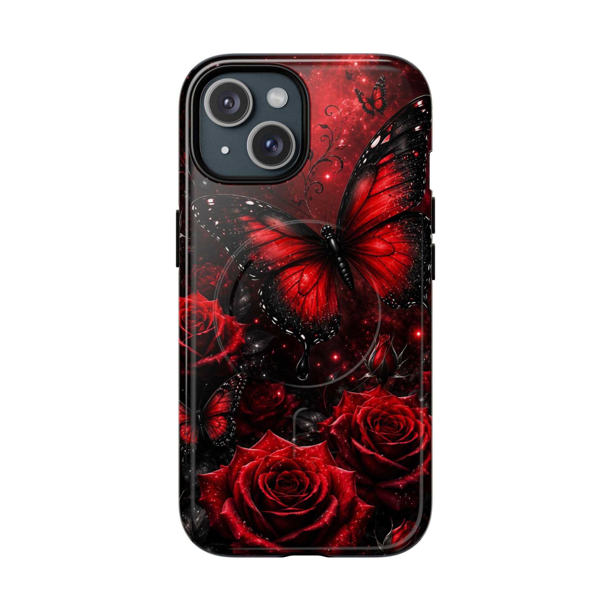 Crimson Metamorphosis™ Magnetic Tough Case for iPhone 13-17 Series