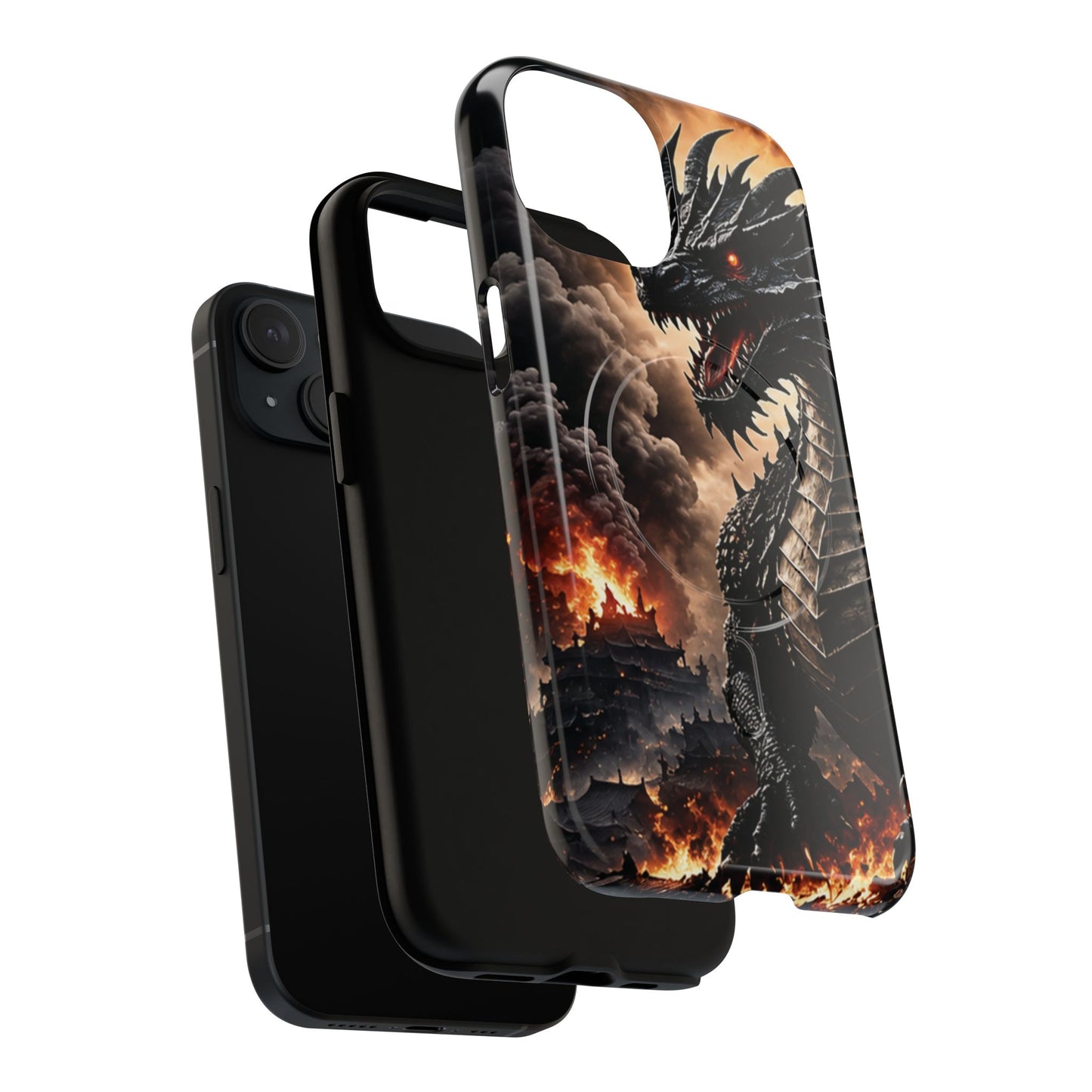 Ashen Dominion™ Tough Magnetic Case for iPhone | MagSafe® Compatible
