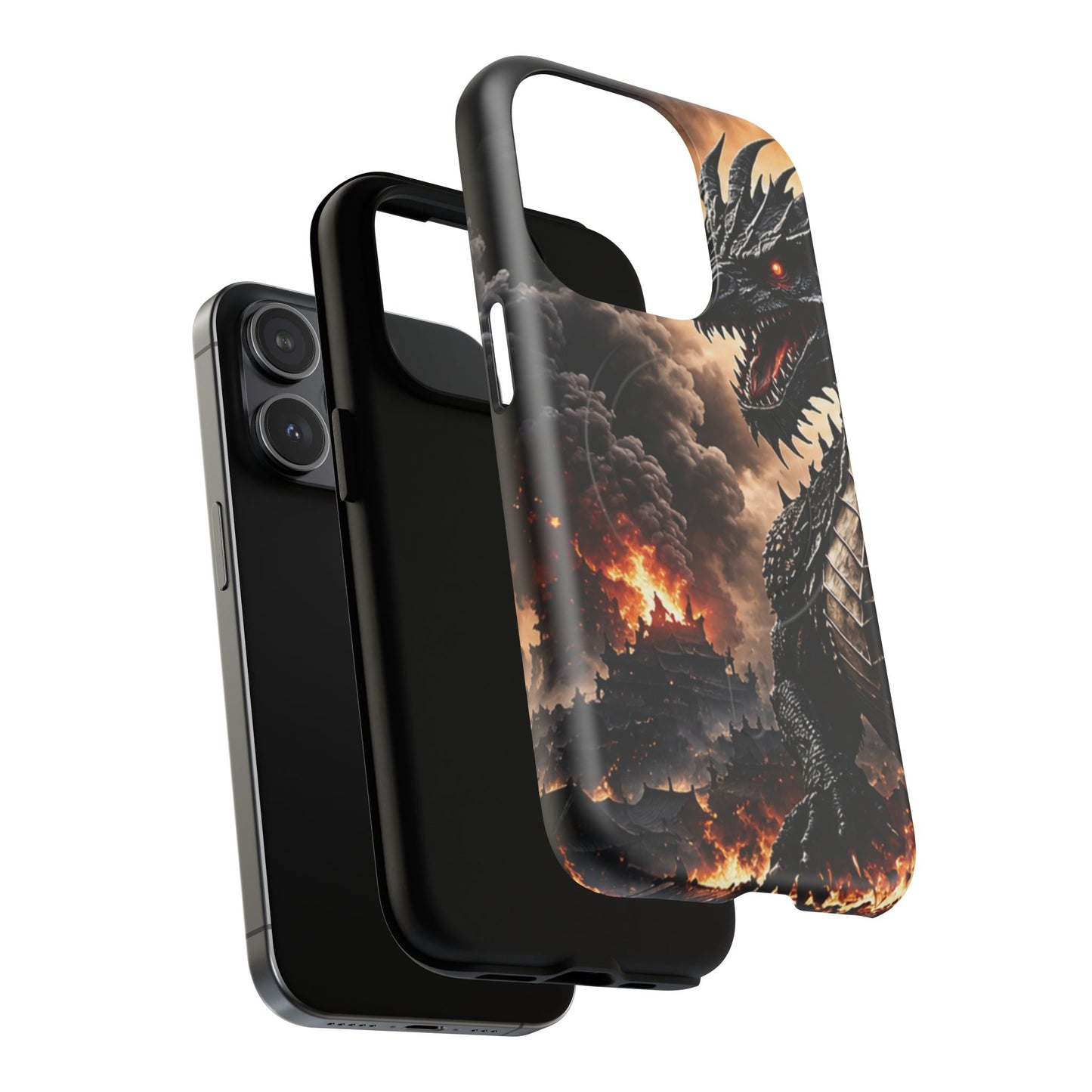 Ashen Dominion™ Tough Magnetic Case for iPhone | MagSafe® Compatible