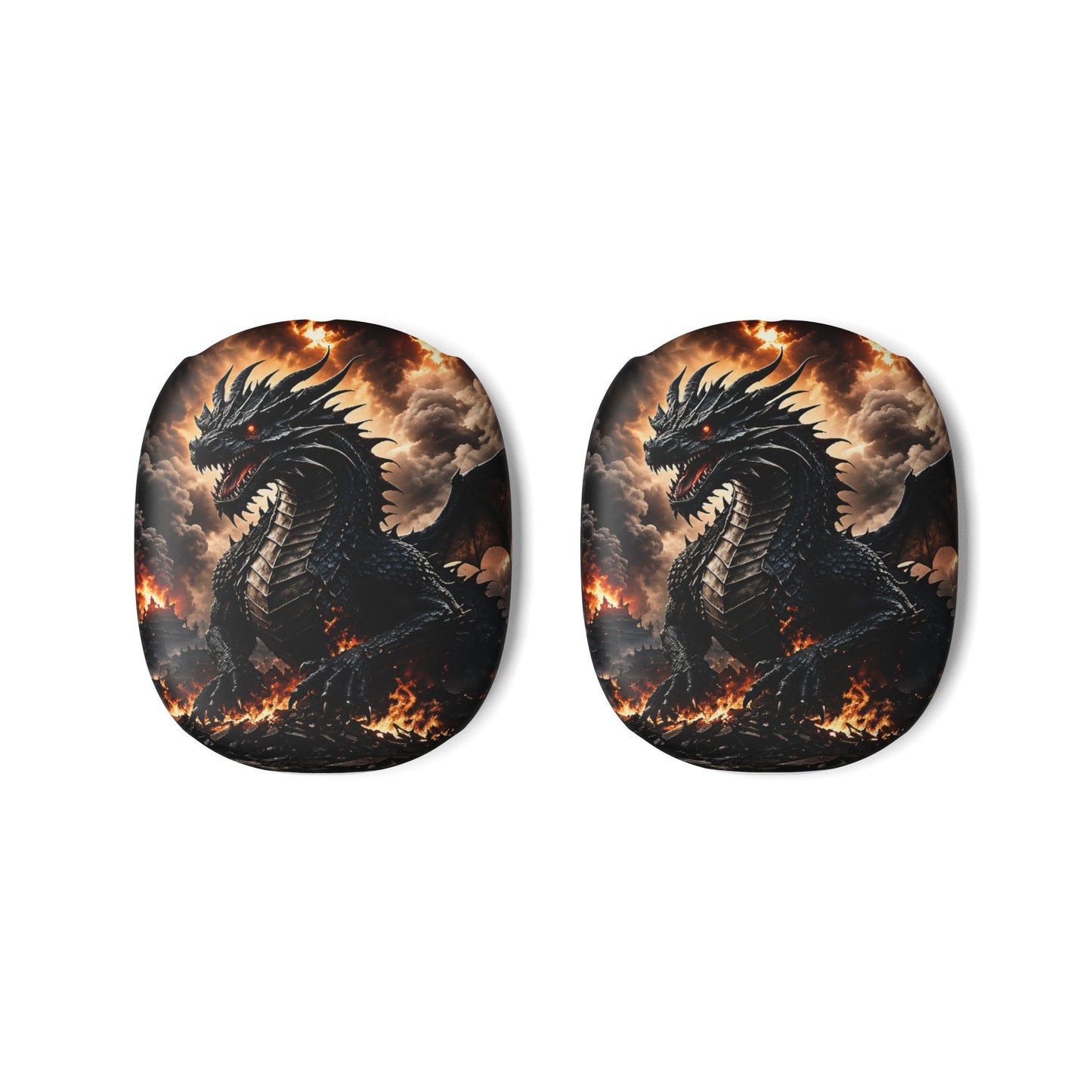 Ashen Dominion™ AirPods Max Protective Covers | Premium Polycarbonate Cases