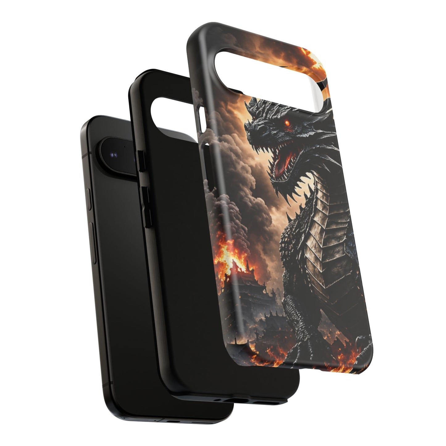 Ashen Dominion™ Tough Case for Google Pixel | Dual-Layer Protective Case