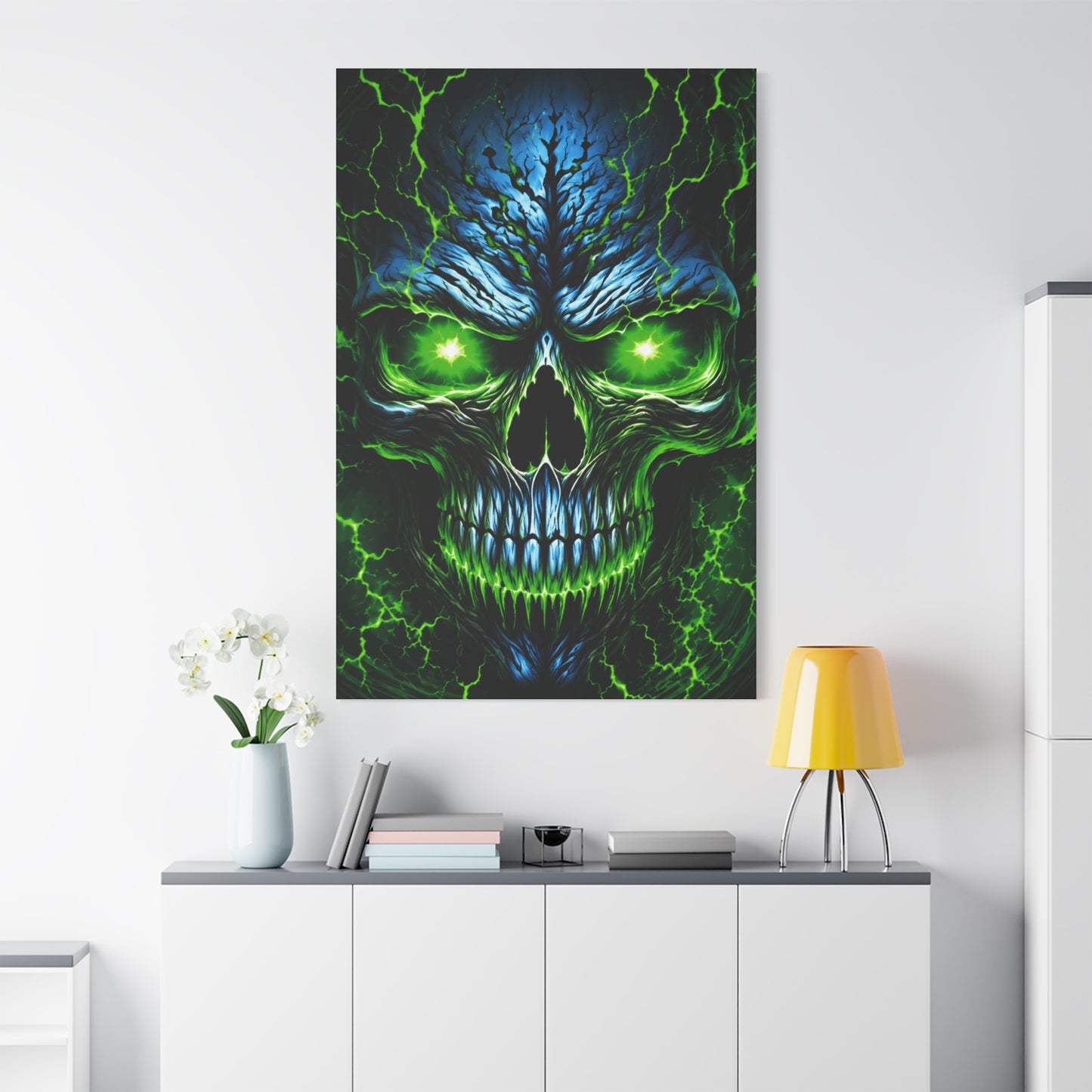 NecroVolt™ Matte Stretched Canvas Wall Art (1.25")