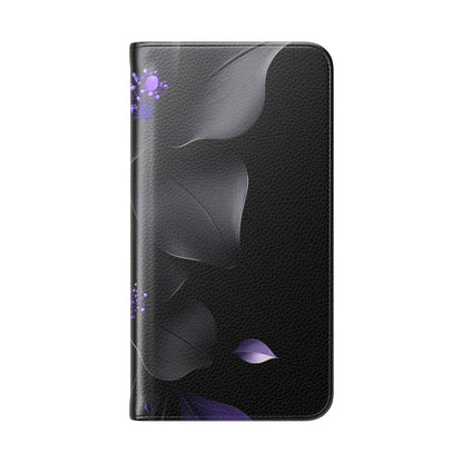Midnight Lavender™ Flip Case for Samsung Galaxy | Premium Vegan Leather Wallet Case