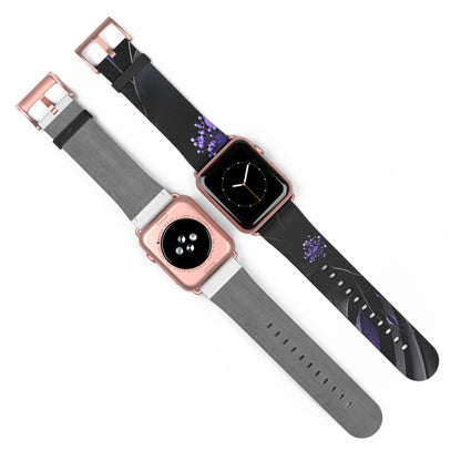 Midnight Lavender™ Apple Watch Band | Premium Faux Leather Strap