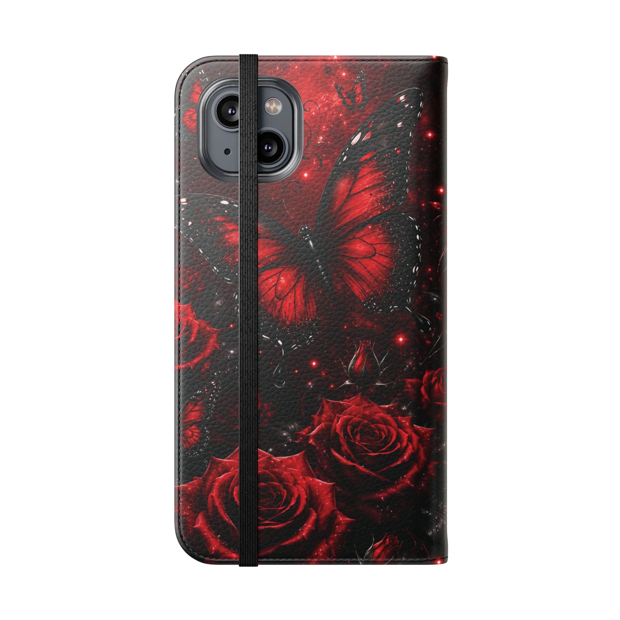 Cardinal's Promise™ Personalized Memorial Flip Wallet Case for iPhone 11-17 Series