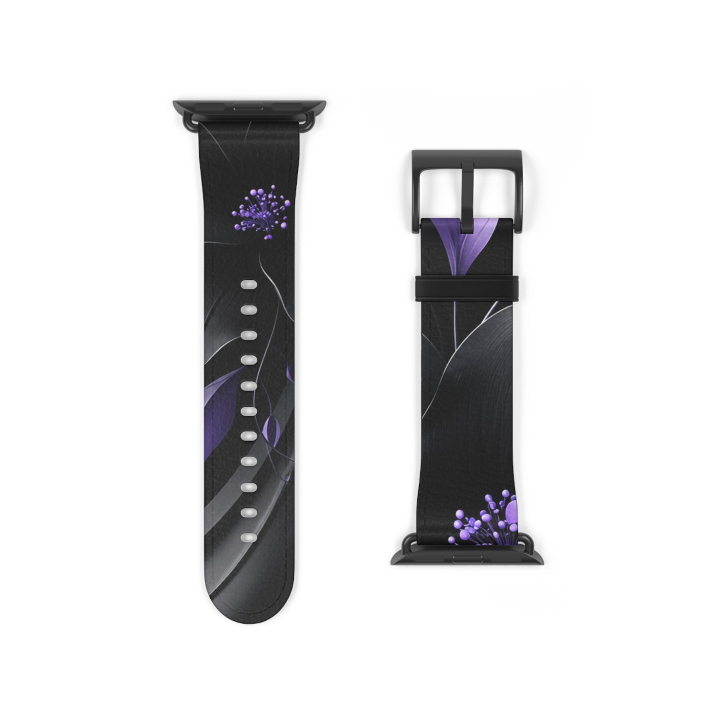 Midnight Lavender™ Apple Watch Band | Premium Faux Leather Strap
