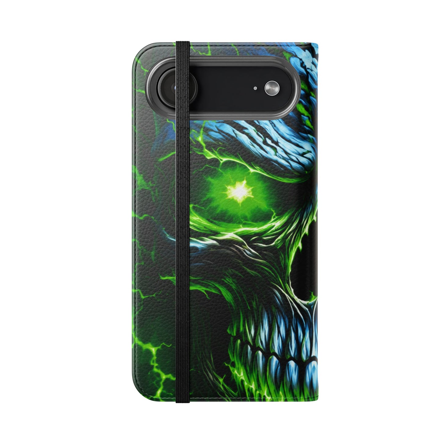 NecroVolt™ Flip Wallet Case for iPhone