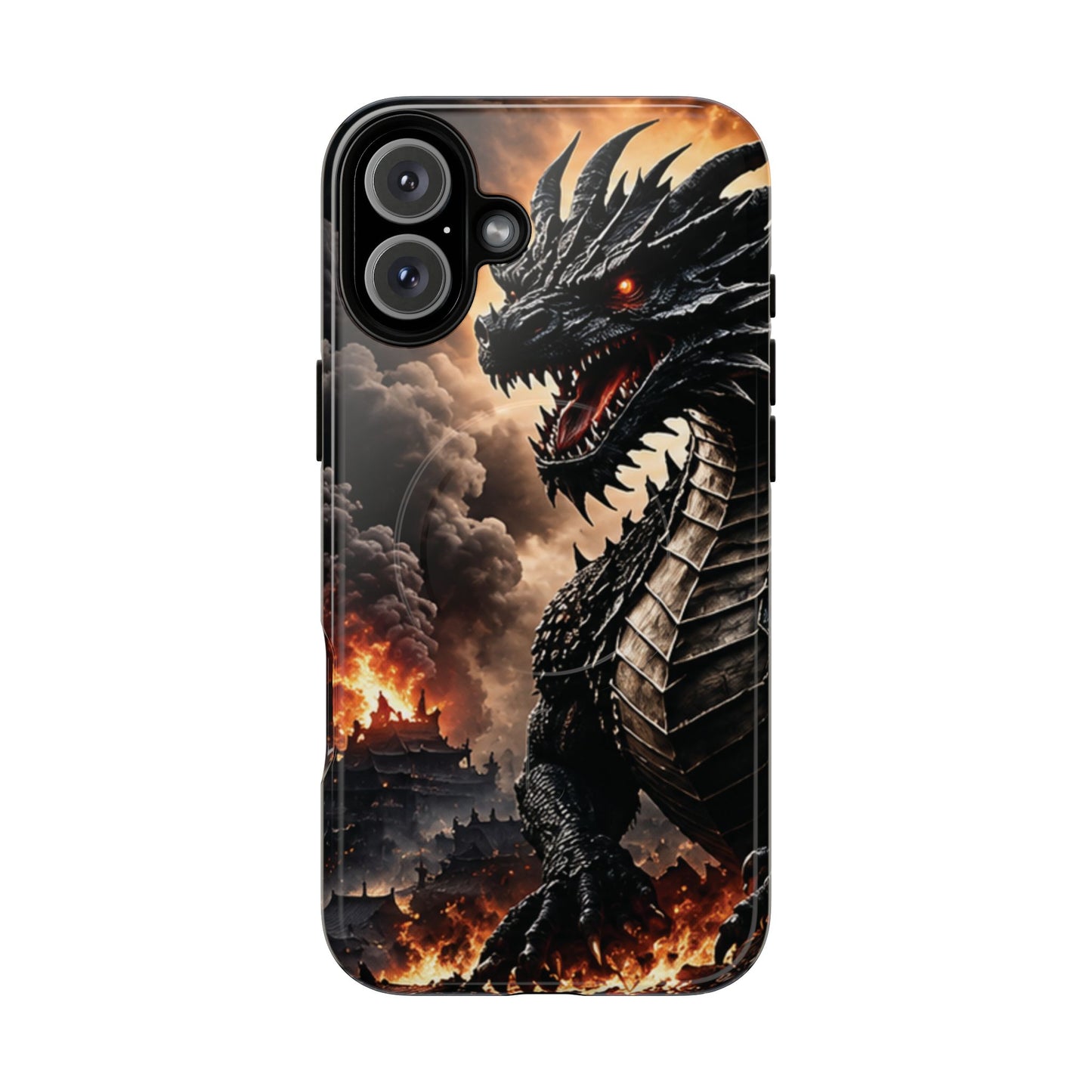 Ashen Dominion™ Tough Magnetic Case for iPhone | MagSafe® Compatible