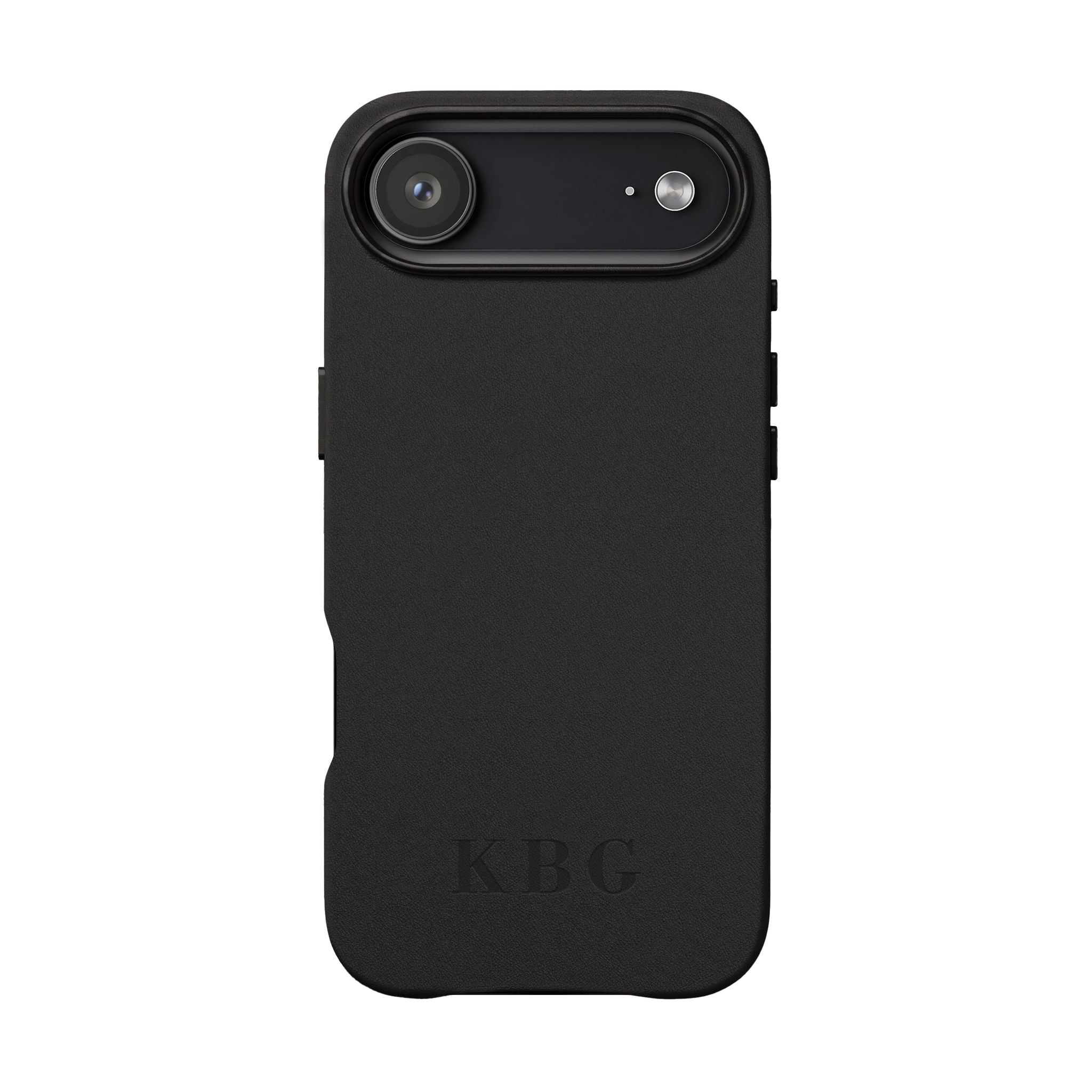 Custom Engraved PU Leather Phone Case | Personalized Monogram