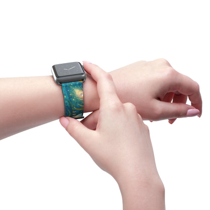 Koi Serenity™ Premium Faux Leather Apple Watch Band