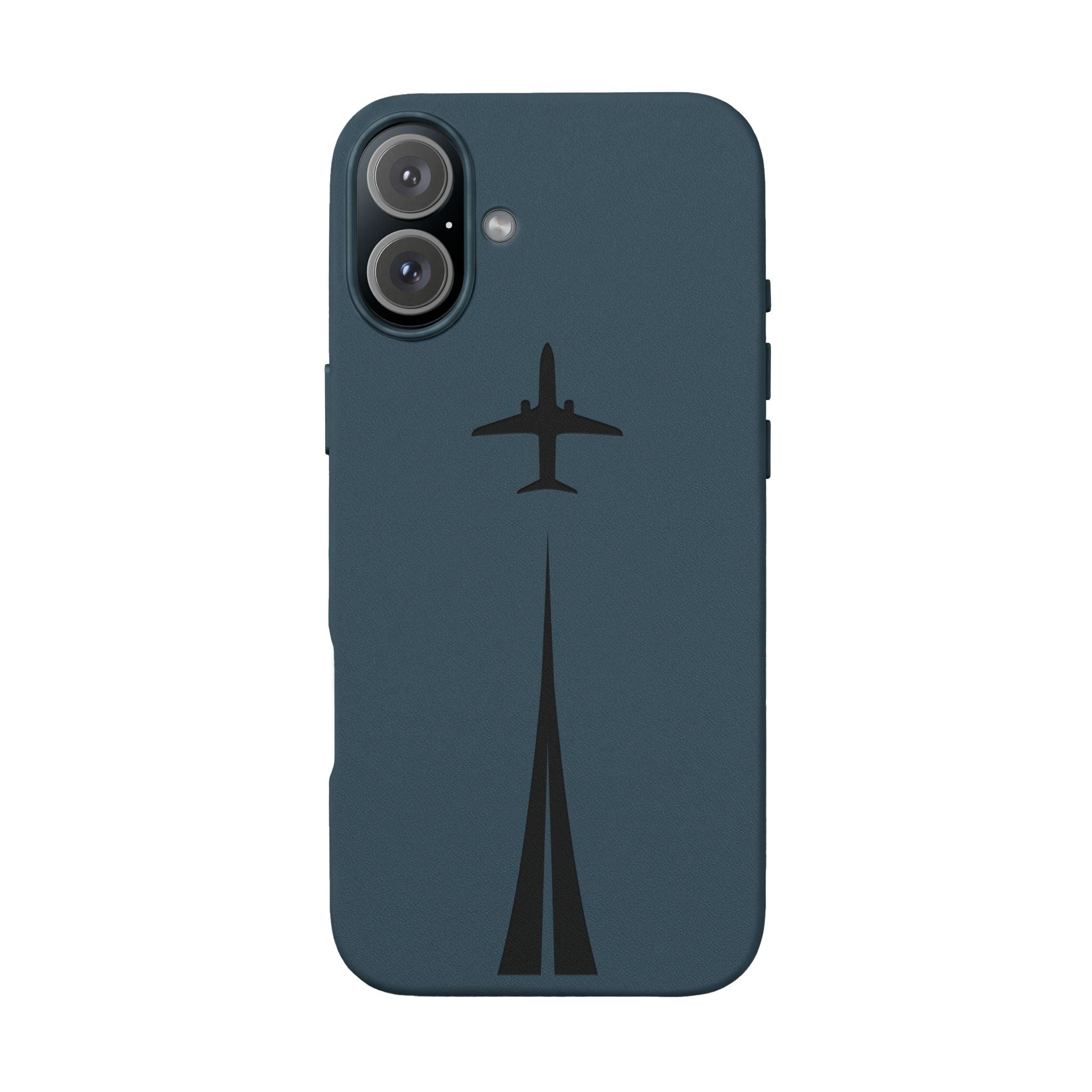 Take Off™ Engraved PU Leather Case for iPhone