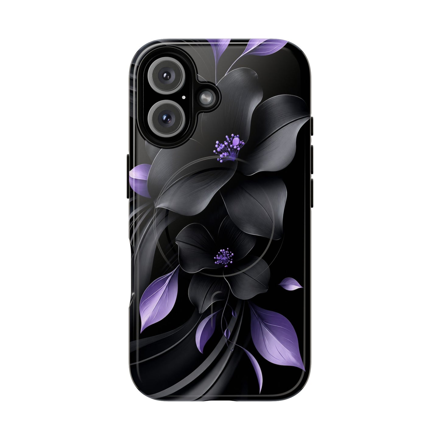 Midnight Lavender™ Tough Magnetic Case for iPhone | MagSafe Compatible Protective Case