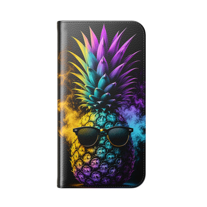 Smokin' Pineapple™ Flip Wallet Case for iPhone