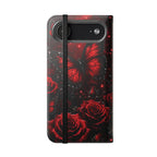 Cardinal's Promise™ Personalized Memorial Flip Wallet Case for iPhone 11-17 Series