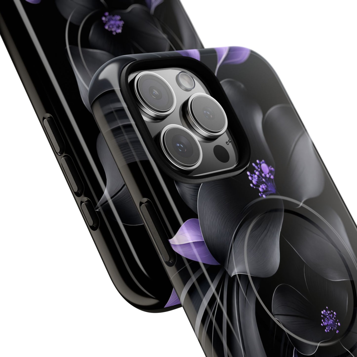 Midnight Lavender™ Tough Magnetic Case for iPhone | MagSafe Compatible Protective Case