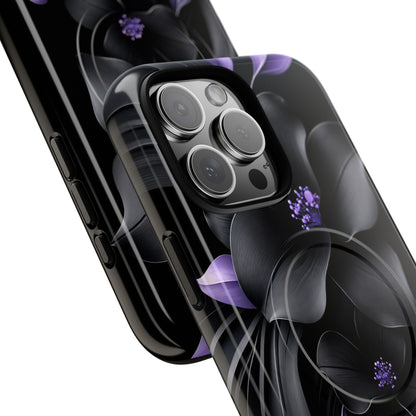 Midnight Lavender™ Tough Magnetic Case for iPhone | MagSafe Compatible Protective Case