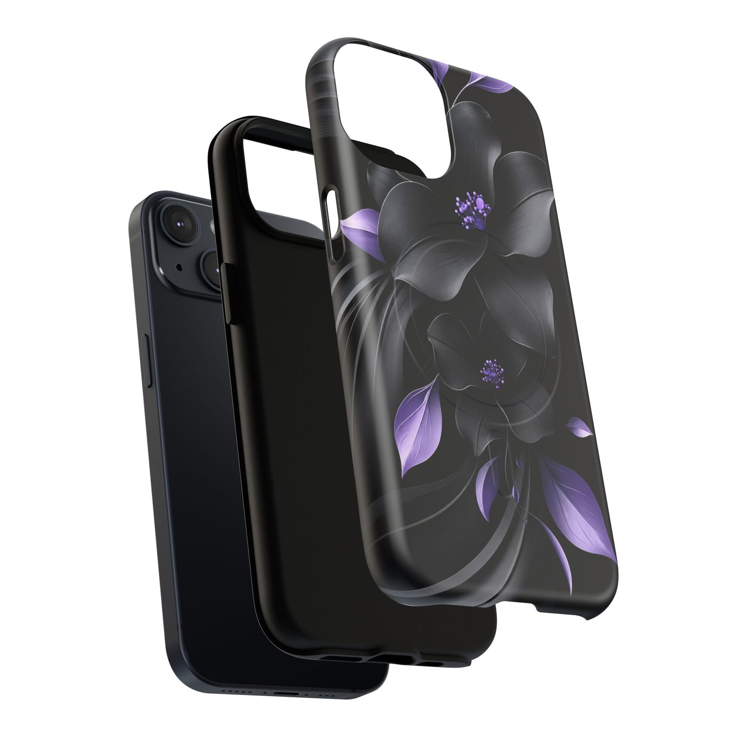 Midnight Lavender™ Tough Magnetic Case for iPhone | MagSafe Compatible Protective Case