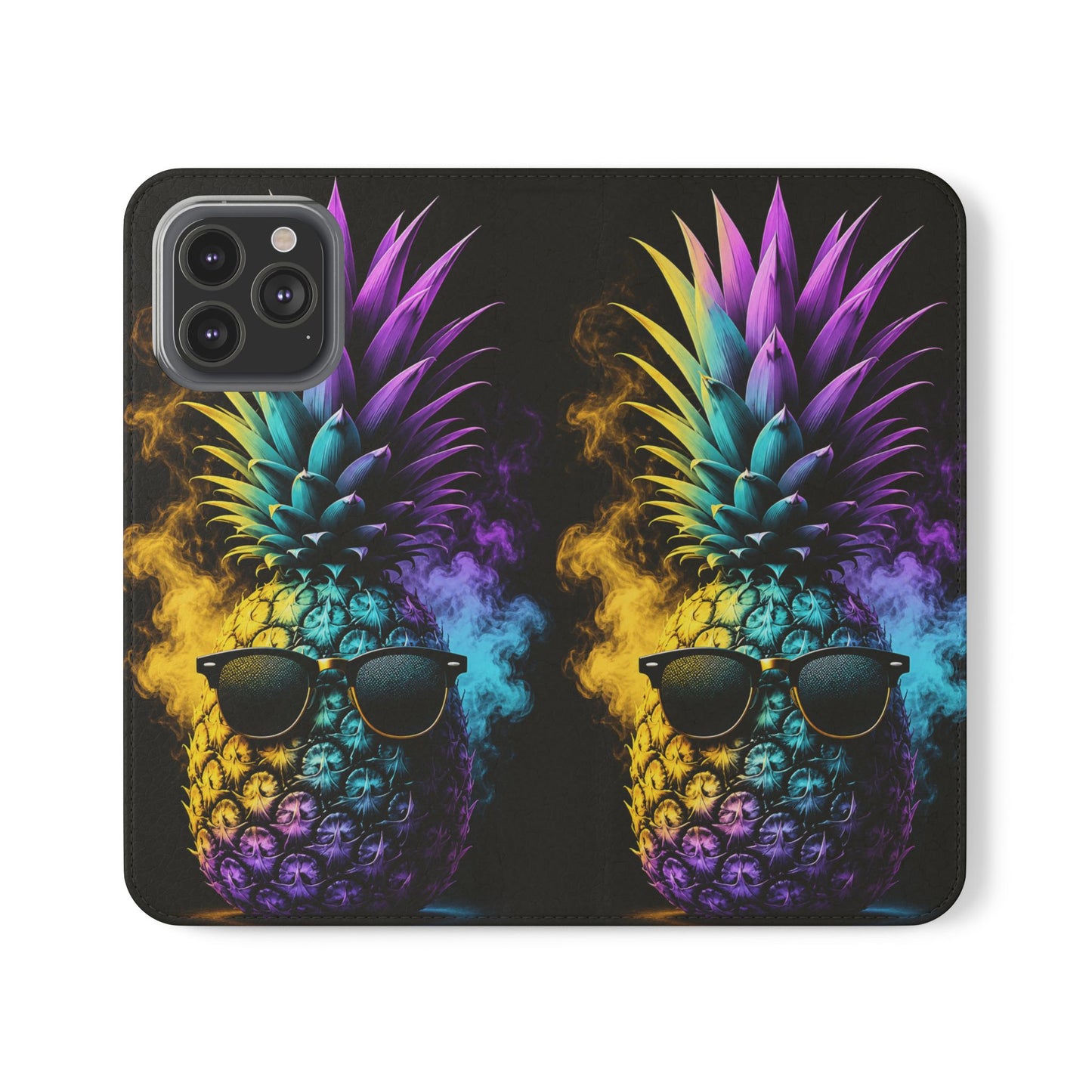 Smokin' Pineapple™ Flip Wallet Case for iPhone