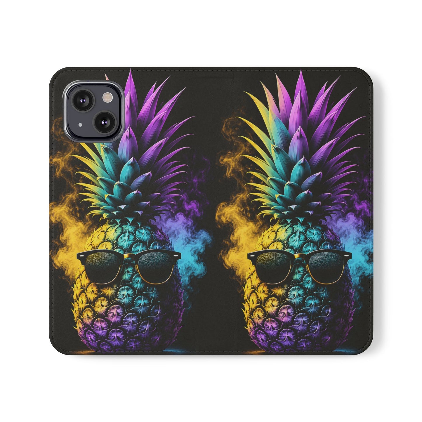 Smokin' Pineapple™ Flip Wallet Case for iPhone