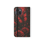 Cardinal's Promise™ Personalized Memorial Flip Wallet Case for iPhone 11-17 Series