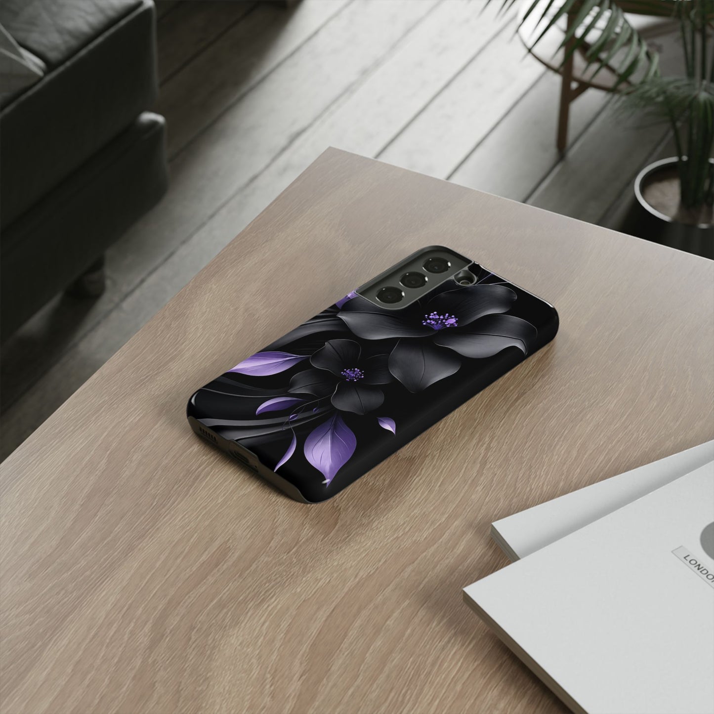 Midnight Lavender™ Tough Case for Samsung Galaxy | Dual-Layer Protective Case