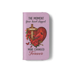 Cardinal's Promise™ Personalized Memorial Flip Wallet Case for iPhone 11-17 Series