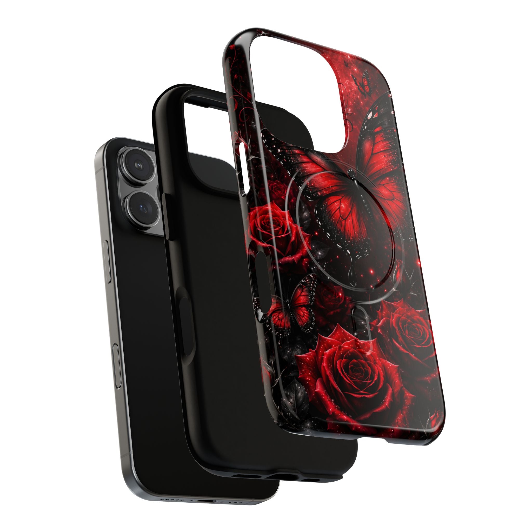 Crimson Metamorphosis™ Magnetic Tough Case for iPhone 13-17 Series