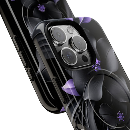 Midnight Lavender™ Tough Magnetic Case for iPhone | MagSafe Compatible Protective Case