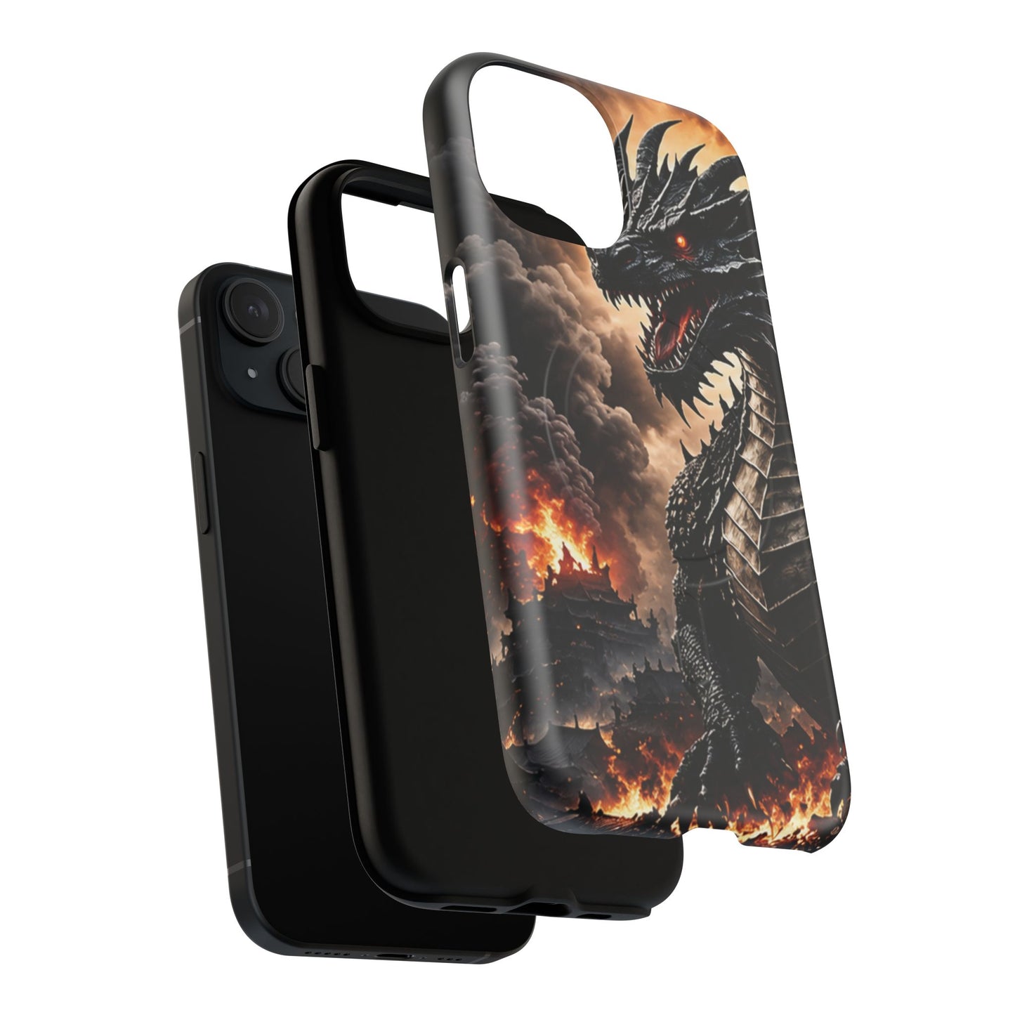 Ashen Dominion™ Tough Magnetic Case for iPhone | MagSafe® Compatible